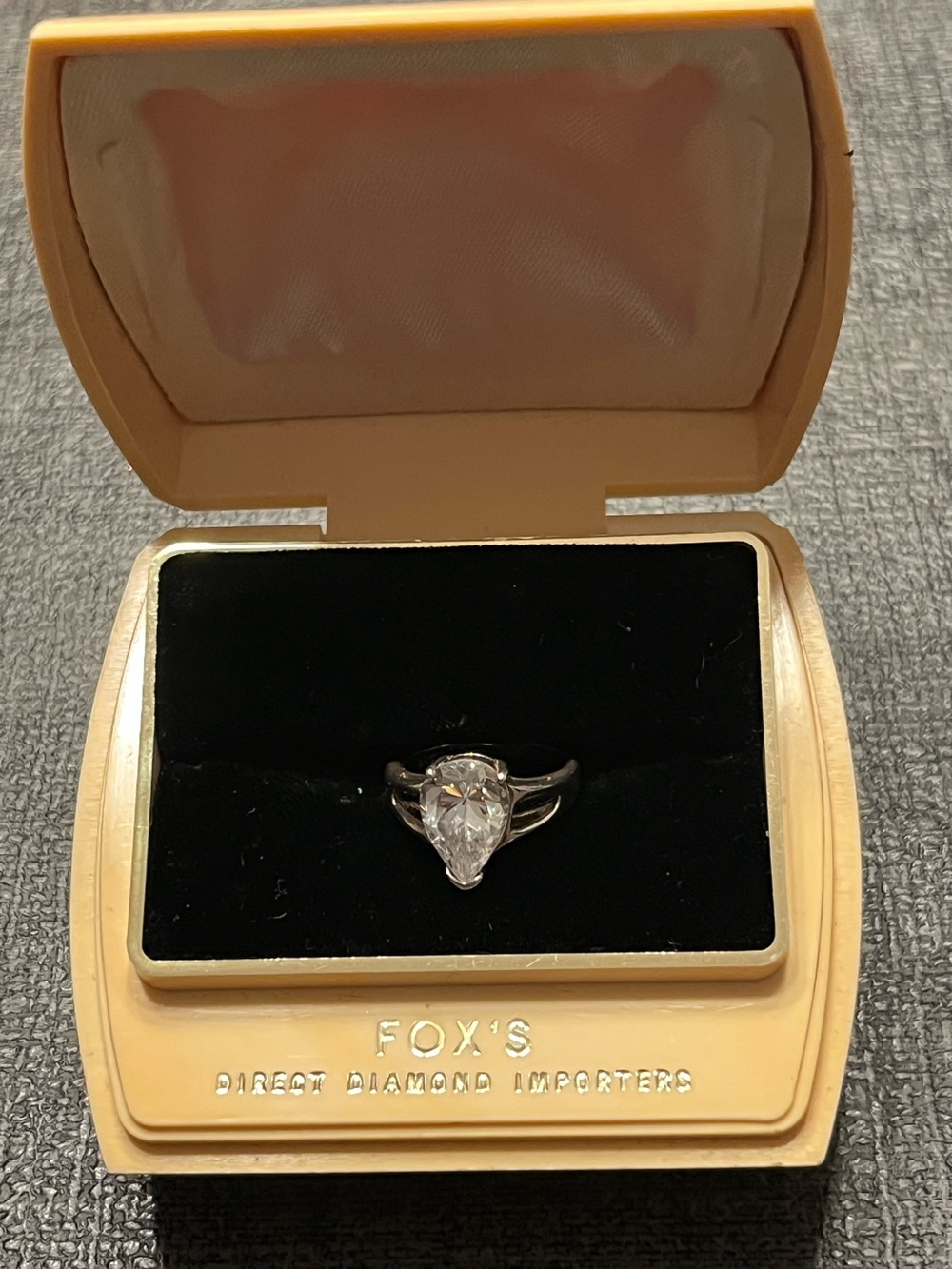 Sterling Silver CZ ring